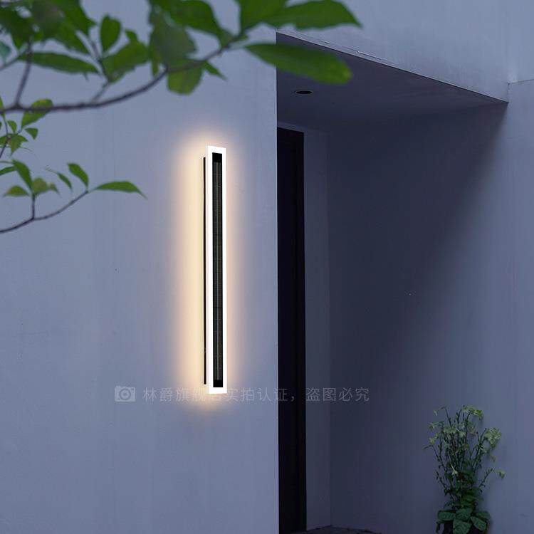 太阳能户外防水壁灯客厅卧室简约现代别墅庭院室外景观阳台围墙灯
