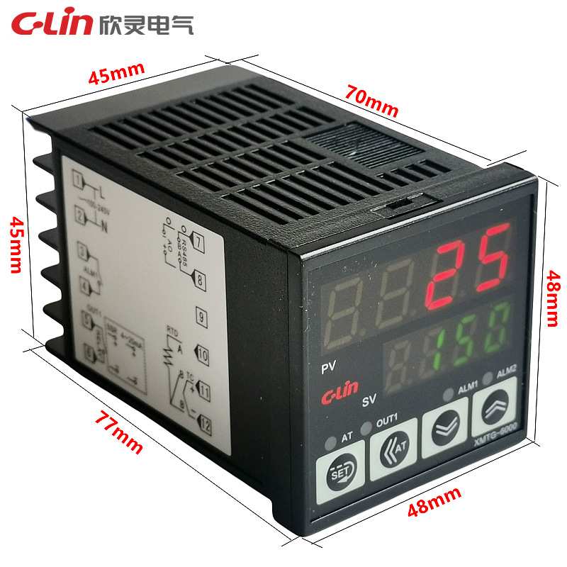 欣灵智能温控器XMTG-6211 6511SSR PID 上下限 XMTG-6000温控仪