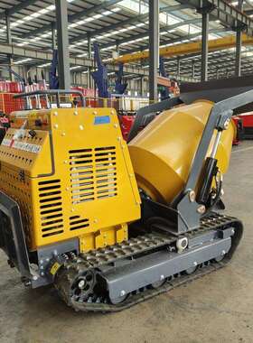 厂家出口300L履带式混凝土搅拌机HT750Y水泥混凝土搅拌运输车