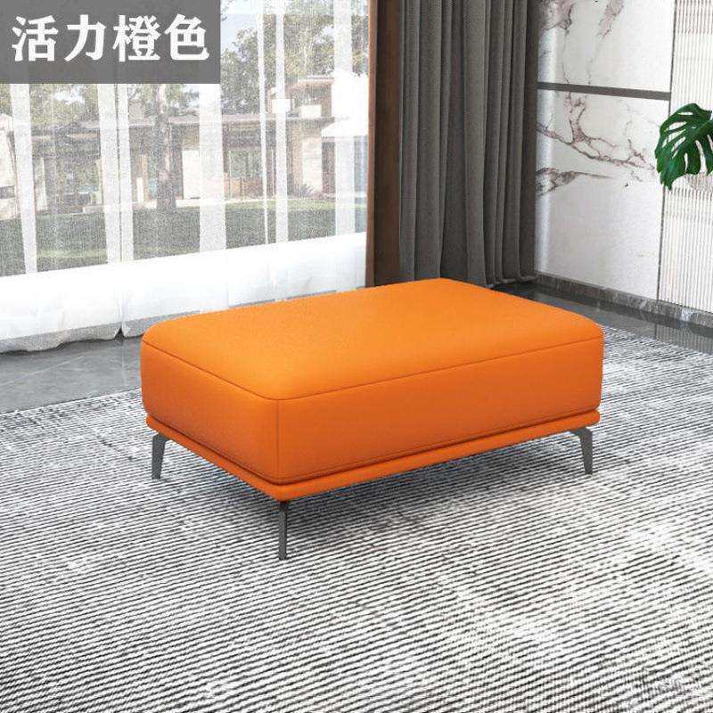 源头工厂价TXP2头层轻奢沙发脚踏凳家用客贵妃位放脚蹬方塌单个沙