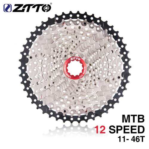 跨境ZTTO/追途12速46T变速山地车飞轮卡式自行车大齿飞轮飞轮塔轮