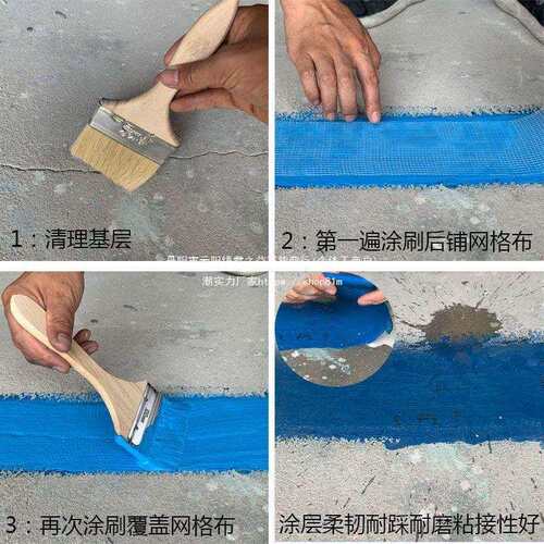 防水涂料屋顶 卫生间 厨房 阳台防水材料堵漏王 内外墙JS防水胶