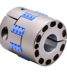 DCN01/02/11/12-D55-d15/16/18-e15/16/18梅花式联轴器铝合金