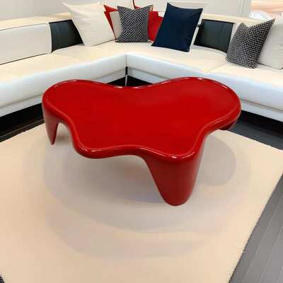 创意异形蝴蝶茶几北欧家用客厅现代奶油Butteyfly coffee table