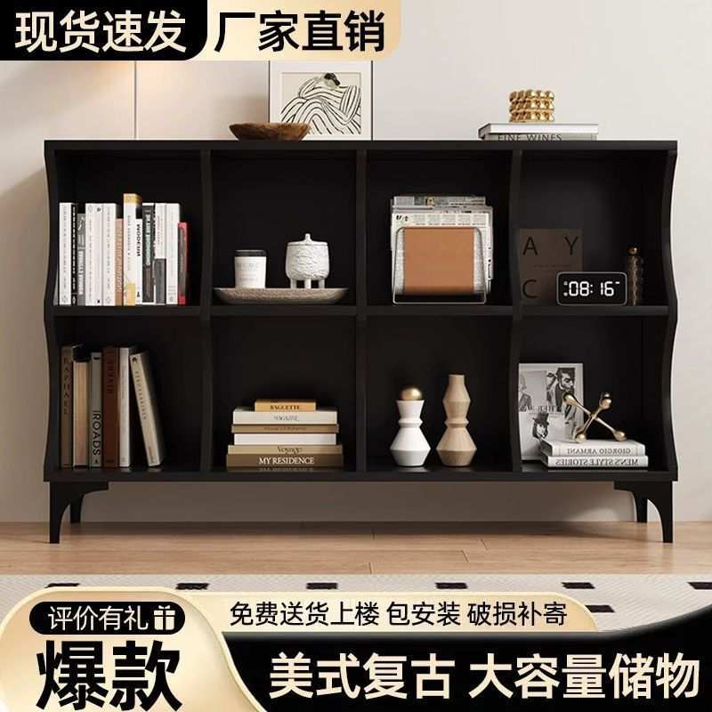 简约现代书柜门厅柜收纳柜客厅柜储物餐边柜室内收纳柜创意格子柜