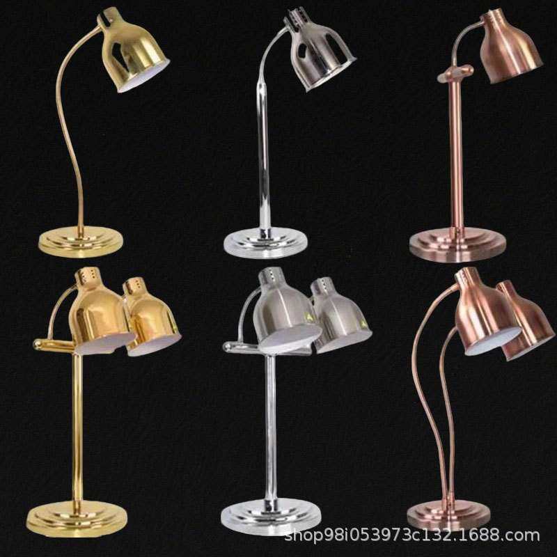 暖食灯加热式台灯单双头保温站餐饮商用台式食物保温自助餐保温灯,电子元器件市场,其它元器件,淘宝优惠券,粉丝福利购,淘宝优惠卷