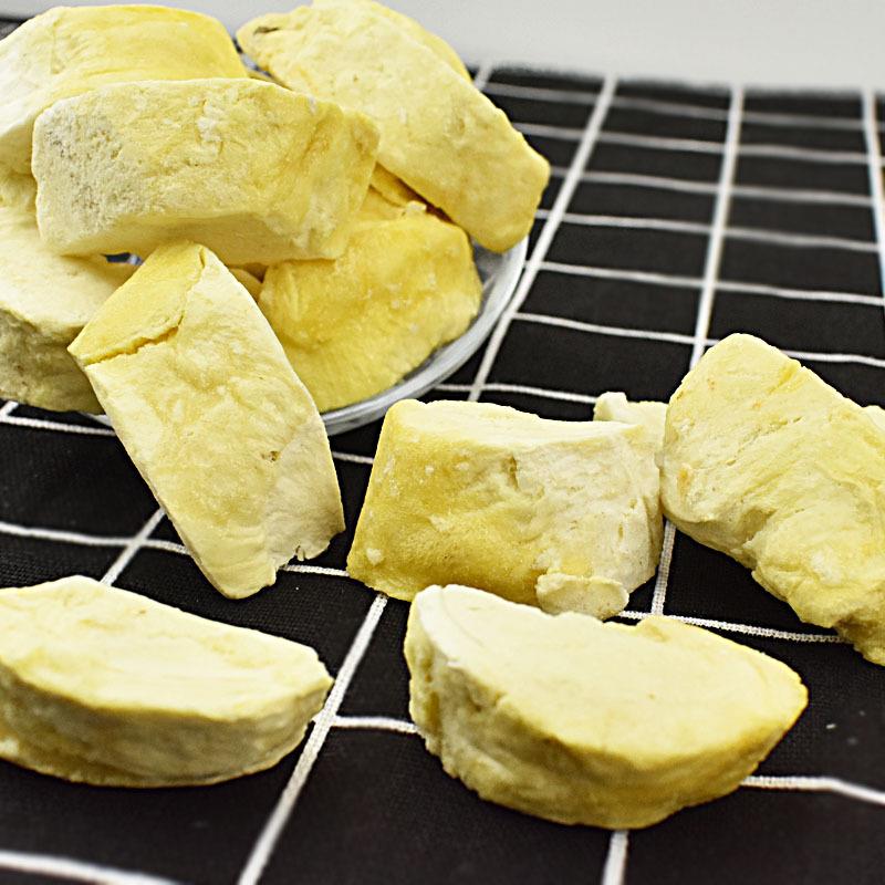 榴莲干冻干 散装金枕头榴莲脆不规则榴莲块现货整箱10kg