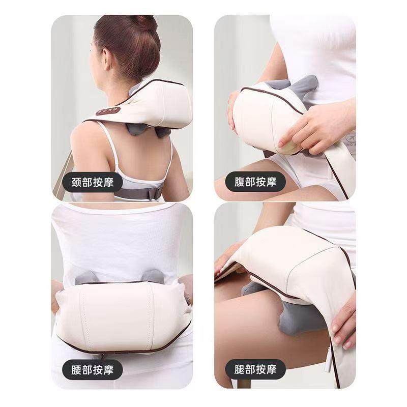 斜方肌按摩器肩腰背部全身多功能热敷揉捏全自动家用按摩仪器颈部
