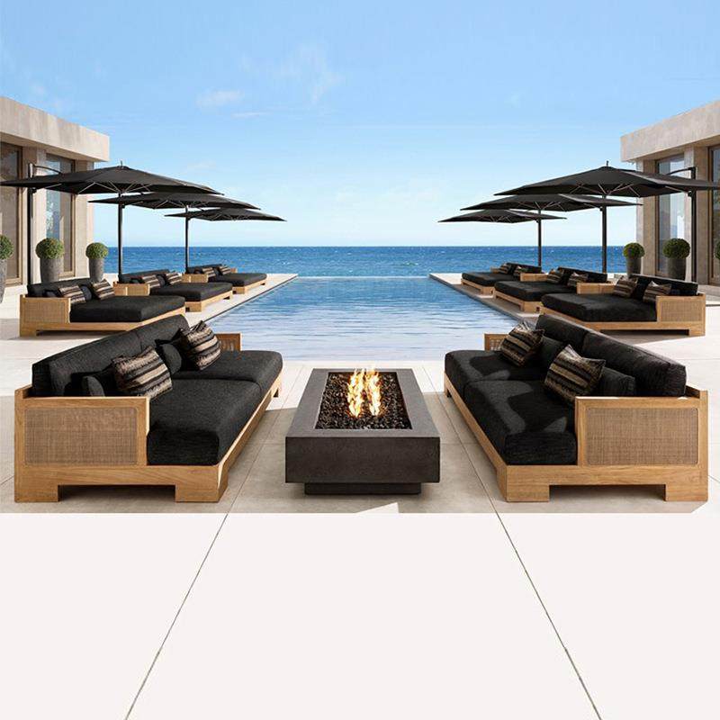 北欧户外实木沙发别墅酒店花园防腐木家具庭院阳台休闲藤沙发组合,节庆用品/礼品,新娘配件,淘宝优惠券,粉丝福利购,淘宝优惠卷