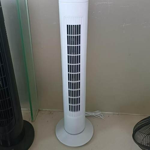 工厂电器宿舍无叶塔扇风扇落地扇家用立式出口静音节能