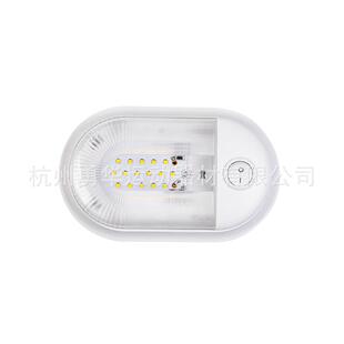 Ed13房车汽车LED塑料圆顶灯单灯LED灯房车用