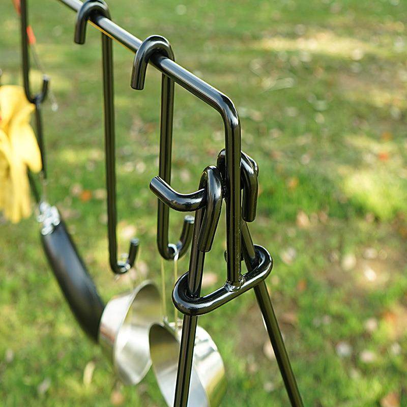 户外野营铁支架焚火架露营烧烤架便携置物架折叠三脚挂架篝火架,农用物资,其他肥料,淘宝优惠券,粉丝福利购,淘宝优惠卷