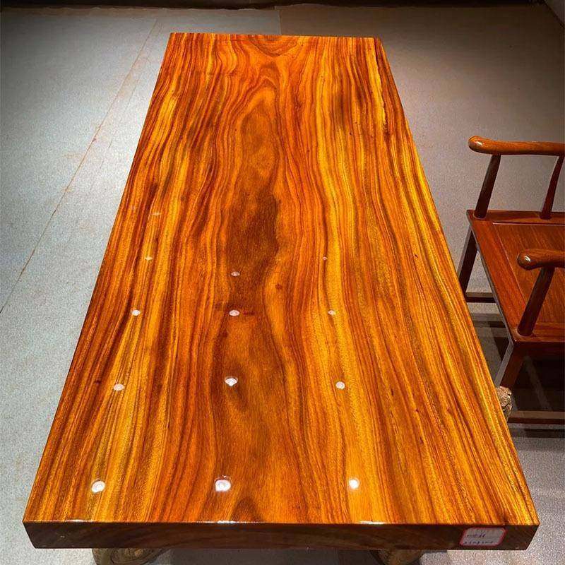 B3非花简实木大板梨奥坎原木餐桌现化约办公洲桌去客厅化茶桌圆桌,商业/办公家具,大班台/主管桌,淘宝优惠券,粉丝福利购,淘宝优惠卷