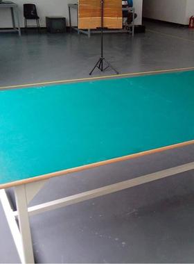 益管防电工作台电商物流操打包台双静边作业台型QGS材带灯架精操