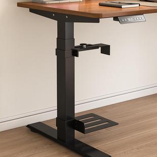 升降桌用主机托悬挂式 悬主机空散热架铁艺机F99H9JS6底 主托架台式