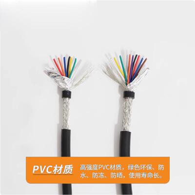 线旭敏XUMINWSQUL246428AWPG镀锡2芯30芯带铝箔VC芯护套多屏蔽线