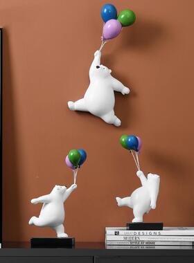 创意气球熊办公室家居品面电视办公桌酒柜装饰206品儿童柜房桌饰