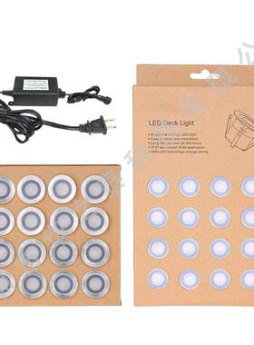 L梯ED甲板灯led地埋灯嵌入式楼灯IP67不锈具钢灯HZT-JBD-园楼道灯