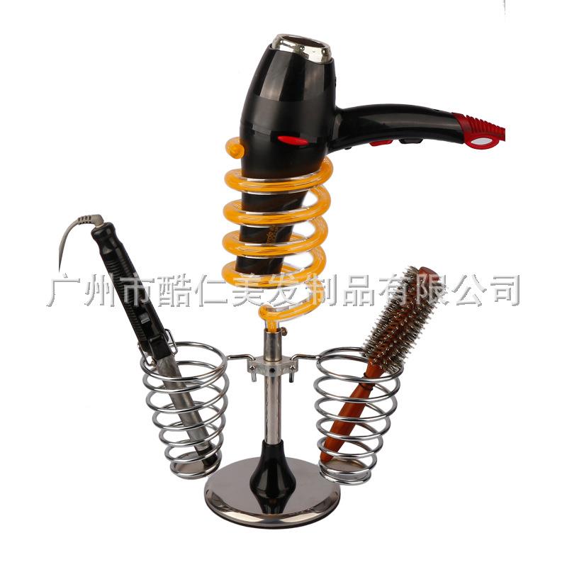 桌吹风机架可放电热棒面直卷发器色梳支架桌HD03-2面多风筒支架现