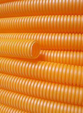 拉工厂P现货4倍度升强新能源汽车用PPφ6*9黑色橙色聚丙烯P阻燃波