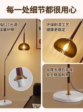 中14979古风落具地灯客厅沙发旁灯复古卧室灯书房阅读地具落691