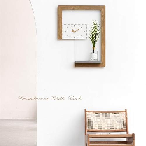 wozoom屋准网红北欧创意挂钟客厅2025新款时尚家用时钟表墙面装饰