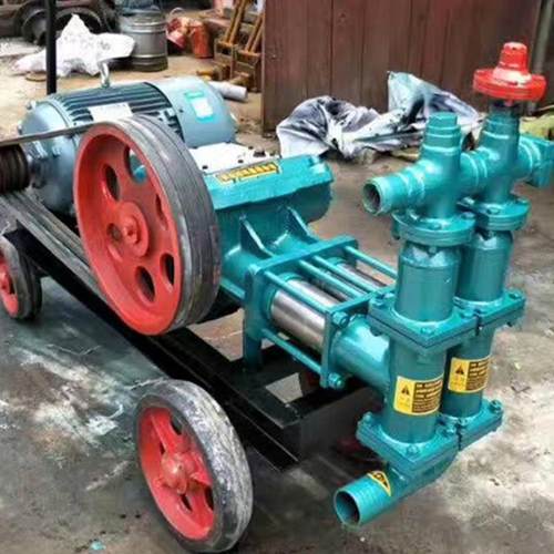 活塞水泥砂浆注浆泵新型BW70-8砂浆注浆机BW70卧式双缸砂浆泵