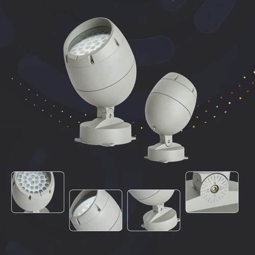 别墅园林庭院射树灯景观照树灯3W6W9W12W18W36W72W地插灯投光灯