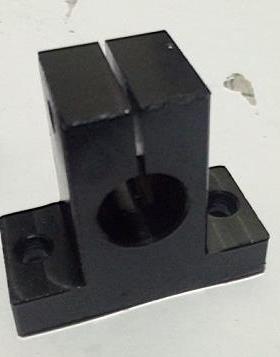 直线光轴支架固定支撑座45号钢SK8/10/12/13/16/SK20/25/30/35