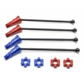 CVD传动轴轮轴Traxxas1 MAXX大XMAXX8S7750X7768升级加硬