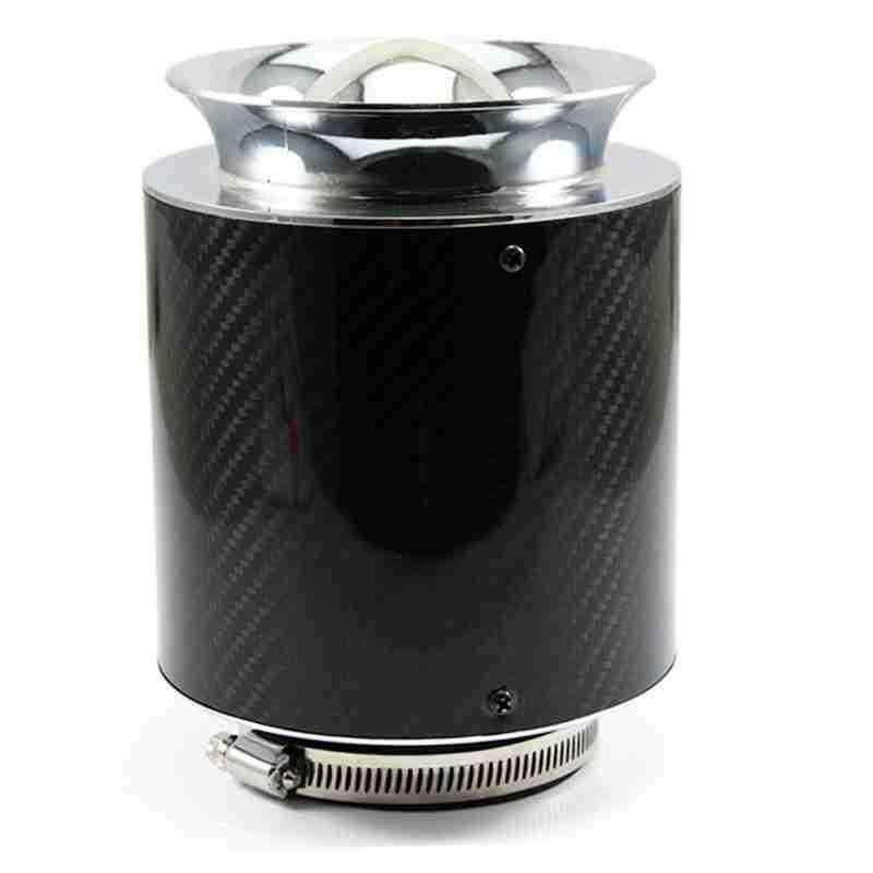 高流量碳纤维冬菇头真碳纤进气空滤汽车改装蘑菇头高流量进气