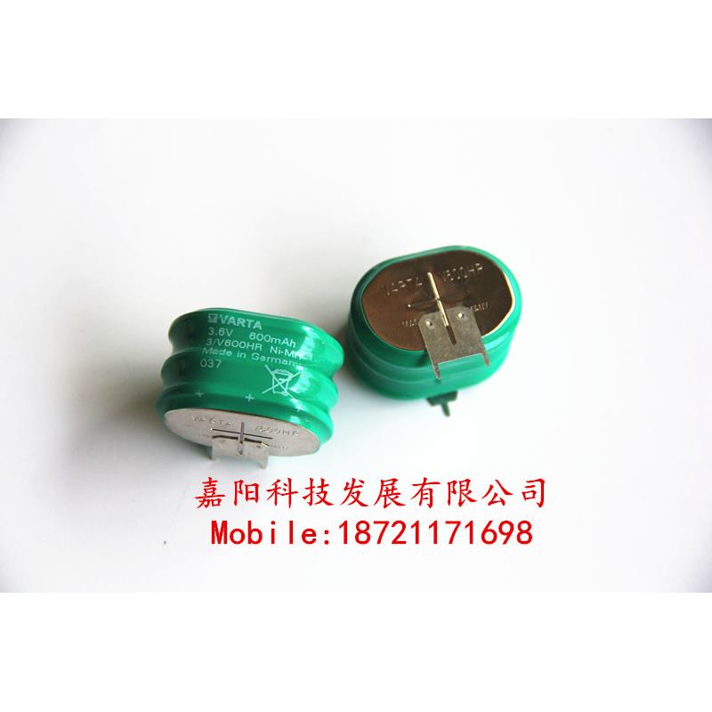 NiMH3/V600HR3.6V600MAH,VARTA电池