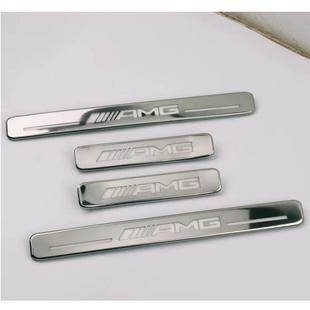 23benz奔驰大G级W463W464G63AMG带灯门槛条迎宾踏板白金款