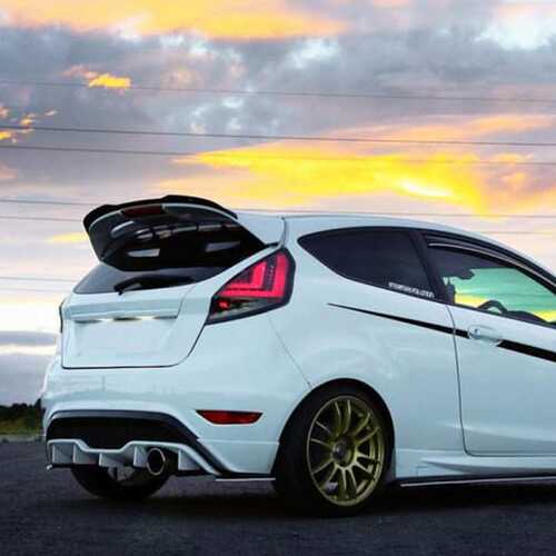 适用福特嘉年华Fiesta MK6 6.5 7 7.5 2008-2017尾翼顶翼改装配件