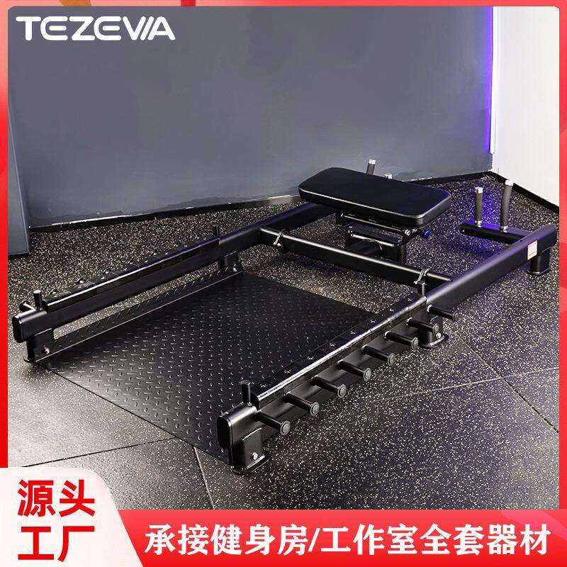 健身房专业臀桥机臀冲器臀部肌肉训练器铁馆私教女子塑形器械全套