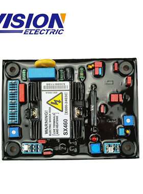 SX460A发电机自动电压调节器稳压器红色电容AVRSX460-A散热器