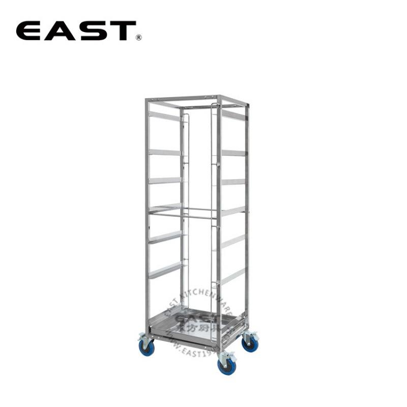 7层欧式标准不锈钢杯茜车【EAST东方厨具】