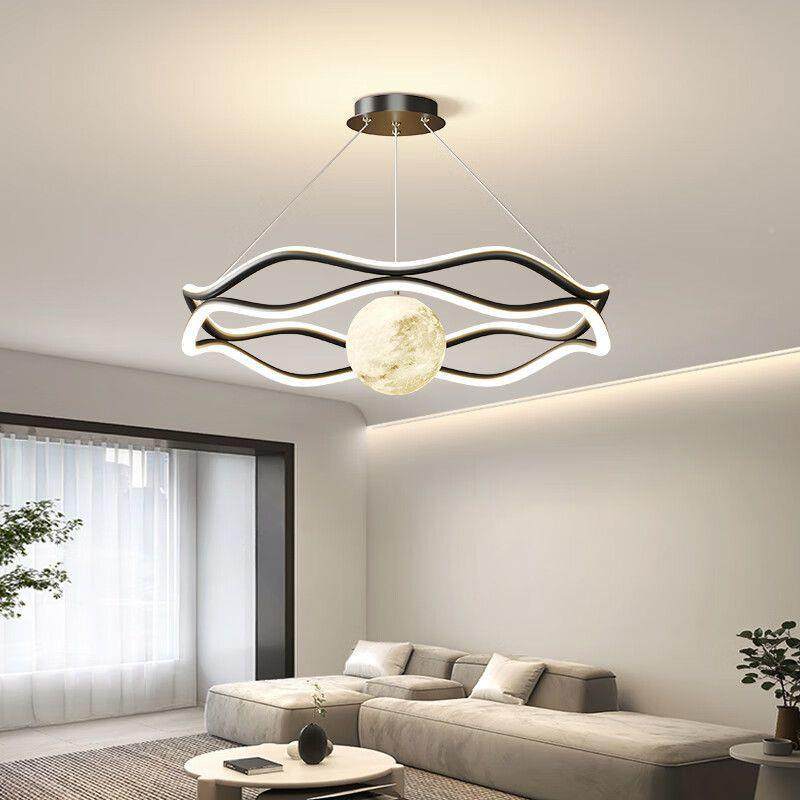 简约现代创意星33球灯灯适合持2控0-30平方米LED照明支智吊能制,家装灯饰光源,智能吊灯,淘宝优惠券,粉丝福利购,淘宝优惠卷