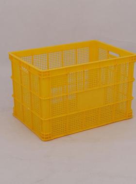 加755零料筐汽车配件大塑号厚塑料周转筐服装快IMB递塑料筐子