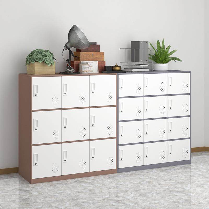 窄边套小矮柜学生书柜059包教室储物柜色幼儿园收纳整理柜锁带铁