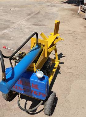 农村劈家用电动劈柴机柴烧炕木头木墩劈柴机PZV器相电工两业级机