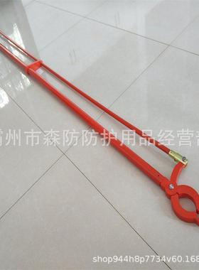电力施0JVW工自绝缘锁式夹钳ZF10406长柄绝缘自锁夹钳绝缘操作钳