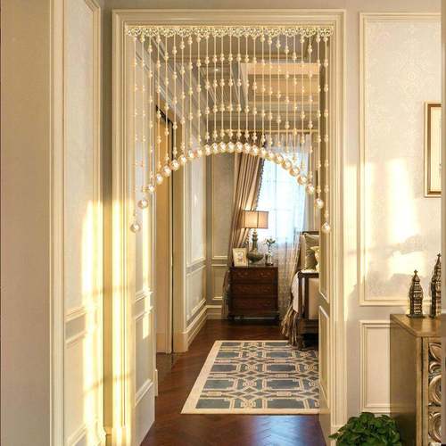 迎水晶芦网成红葫帘门帘厕所隔断玄珠10064885关过道帘品厨房卧室