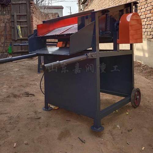 线振筛沙JR-150机移动式砂石分离机直工动地电动筛土机
