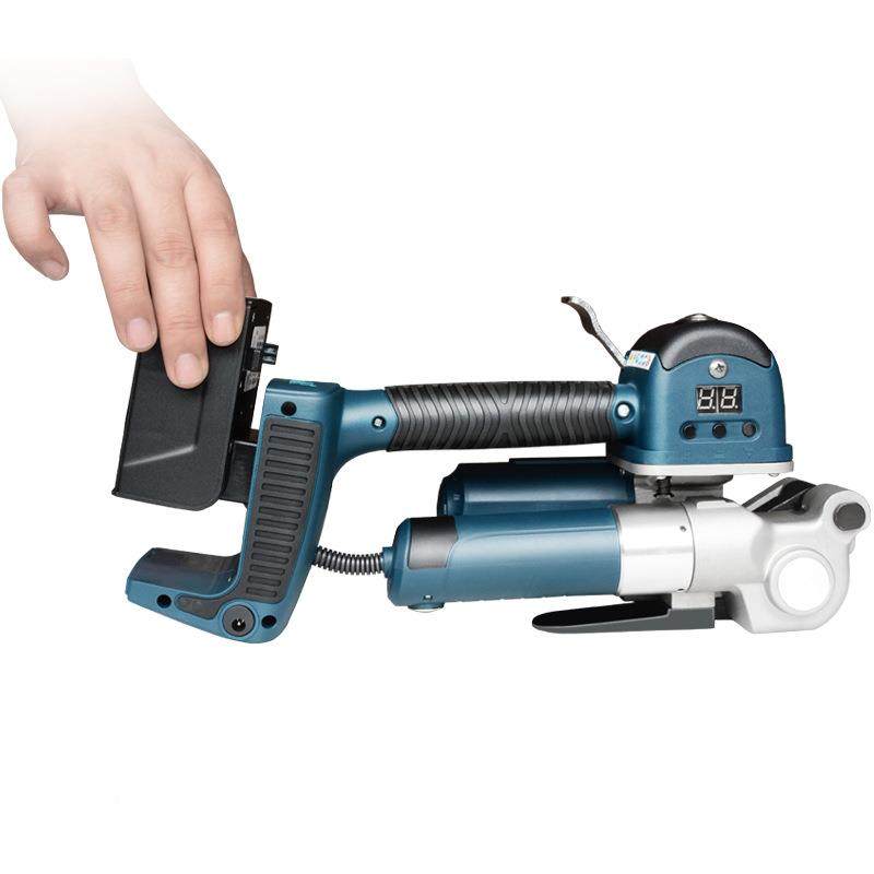 悦DD19A手提式电动塑联钢带打包机P带CNO打包机红砖打包机全自P动