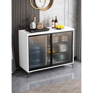 实物木板小尺寸餐边柜479厨收房简易碗柜客厅纳置柜子家用岩储物