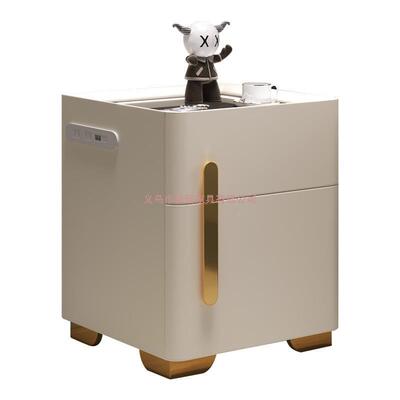 家用智能床头保险柜柜一体简约现代多能险卧功室无线充电QTT保箱