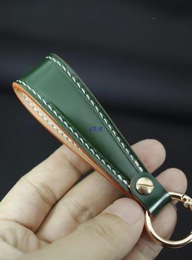 TUG马臀皮车匙用钥扣挂件车用配饰钥匙扣提对手一一手工