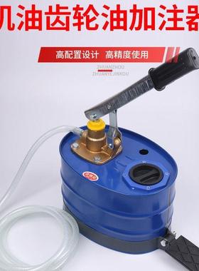 手油动轮机油齿油加注器专用手压F58608式变加油机手摇抽油机速箱