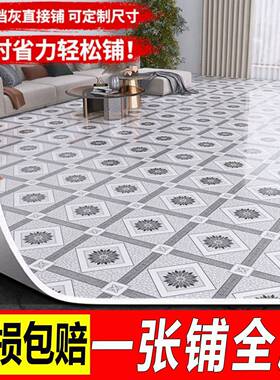 华耐磨地板革加厚3米大面泥积全豪HNI铺水自地直接铺防潮粘铺地胶